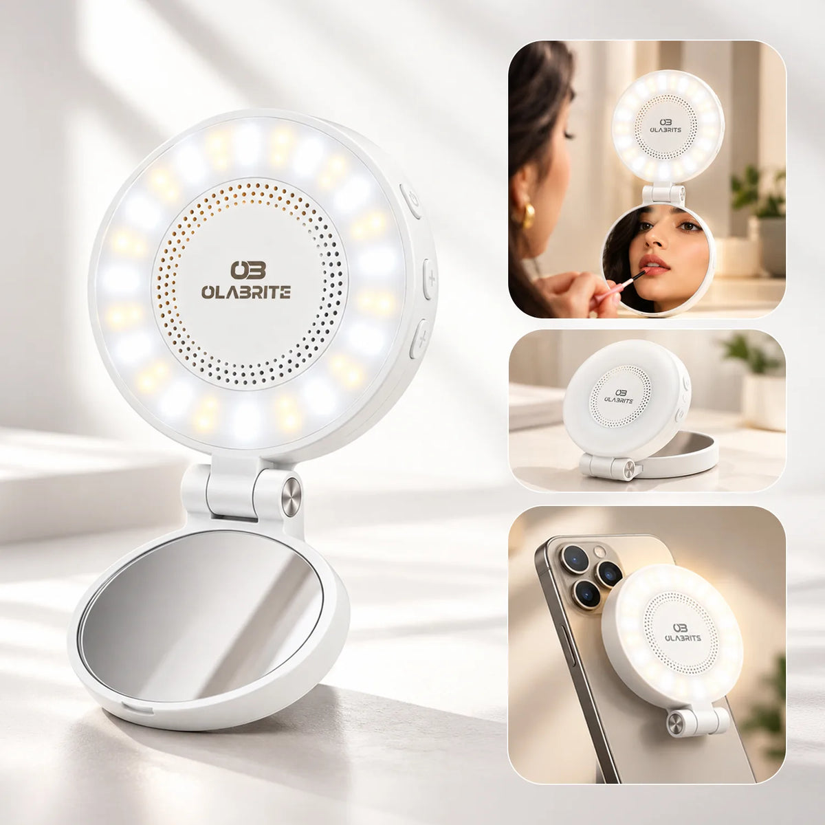 OLABRITE Snapglow Magnetic Selfie Light